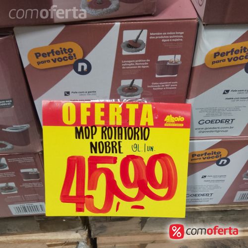 Conjunto Mop Nobre Rotatório 9l