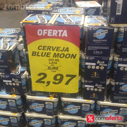 Cerveja Blue Moon Belgium White Lata 350ml