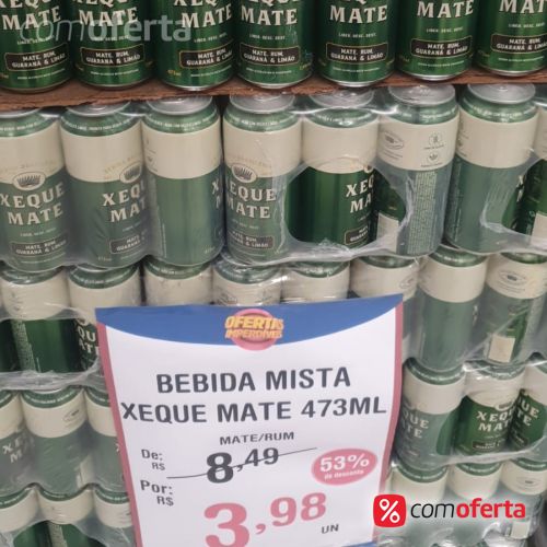 Xeque Mate - Mate e Rum - 473ml Latão