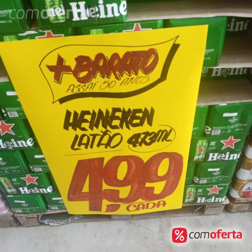 Cerveja Heineken 473ml - Latão