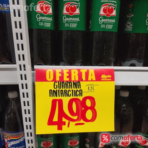 Refrigerante Antarctica Guaraná 1,5l Pet