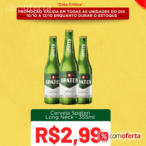 Cerveja Spaten Puro Malte Munich 355ml - Long Neck