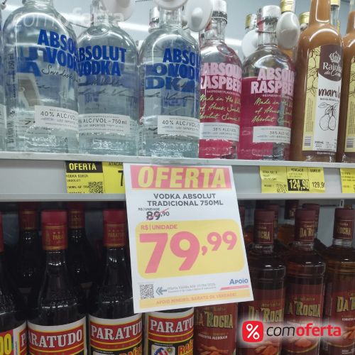 Vodka Absolut - 750ml