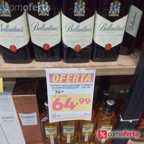 Whisky Ballantines Finest 8 anos 750ml