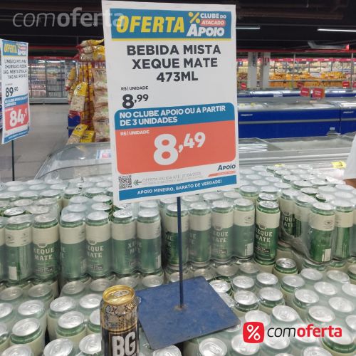 Xeque Mate - Mate e Rum - 473ml Latão
