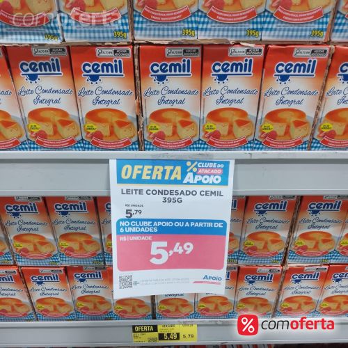 Leite Condensado Cemil 395g