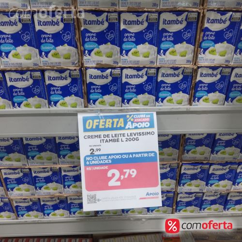 Creme De Leite Itambé 200g