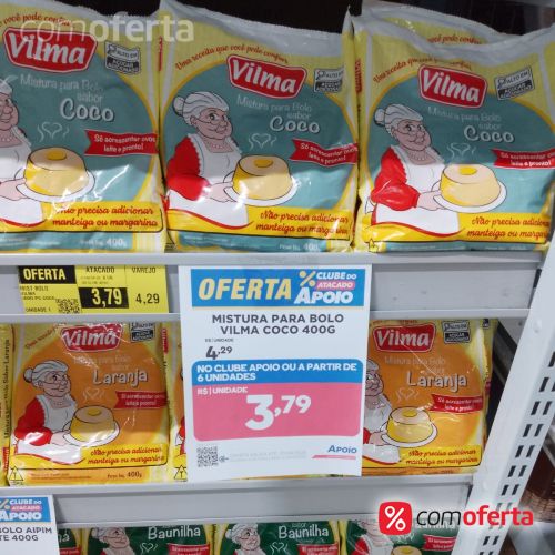 Mistura Para Bolo Vilma 400g