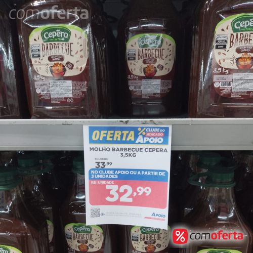Molho Barbecue Cepera 3,5kg