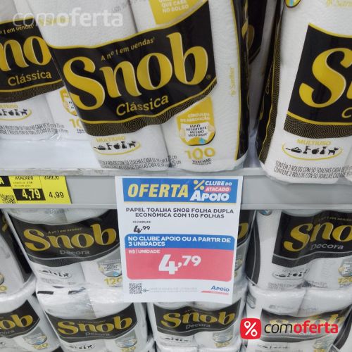 Papel Toalha Snob 2 und