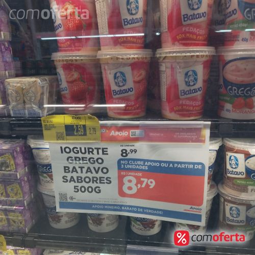 Iogurte Polpa Batavo 500g