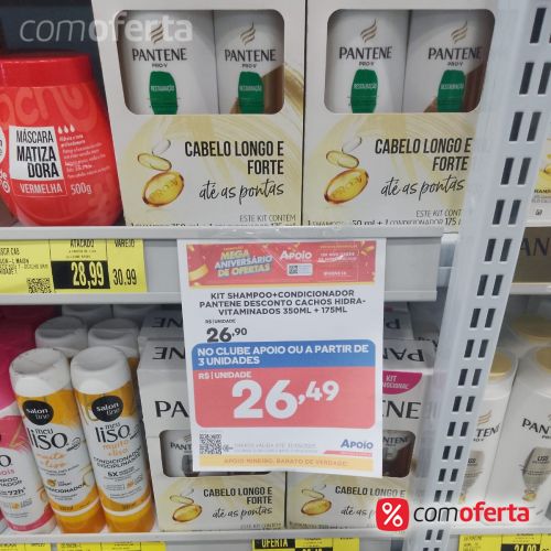 Kit Shampoo E Condicionador Pantene