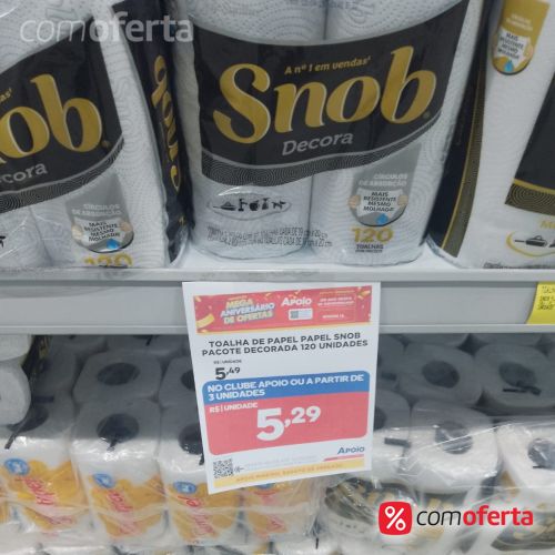 Papel Toalha Snob 2 und