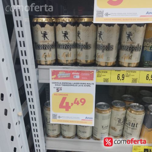 Cerveja Therezópolis Gold 473ml