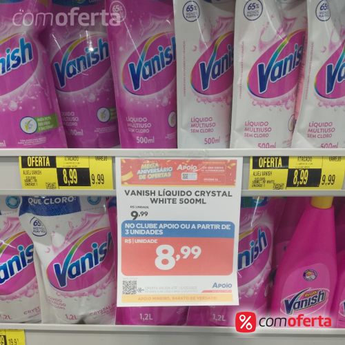 Alvejante Vanish Sem Cloro 500ml Sache