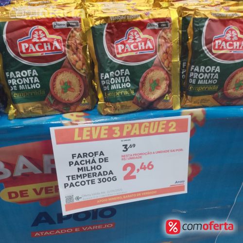 Farofa de Mandioca Pronta Pachá - 300g