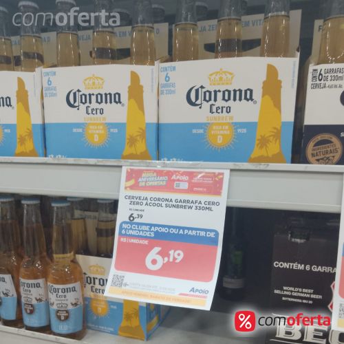 Cerveja Corona Cero - Zero Álcool 330ml Long Neck