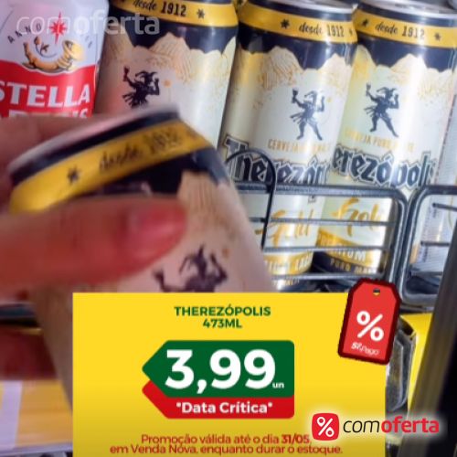 Cerveja Therezópolis Gold 473ml
