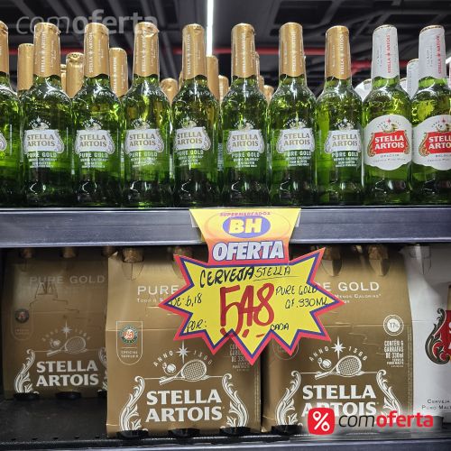 Cerveja Stella Artois Pure Gold - Long Neck 330ml