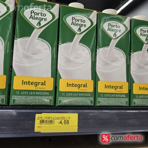 Leite Integral Porto Alegre 1 litro