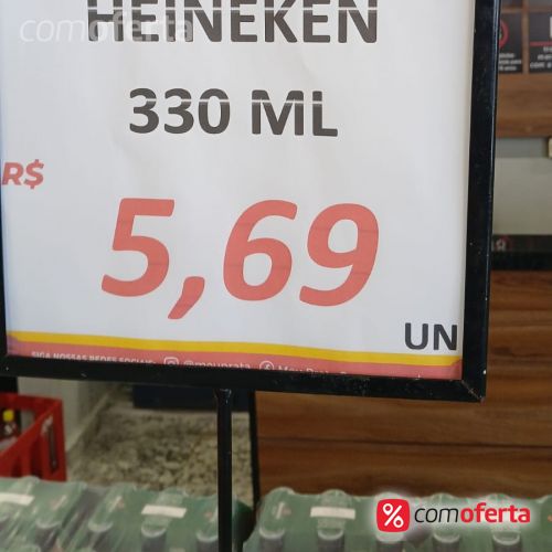 Cerveja Heineken 330ml Long Neck
