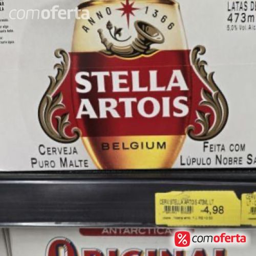 Cerveja Stella Artois 473ml - Latão