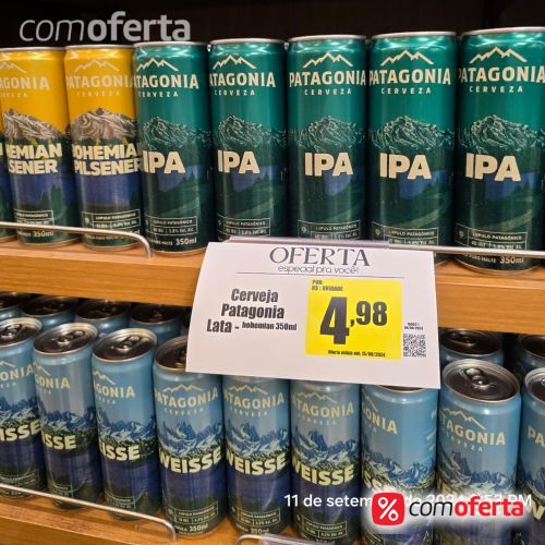 Cerveja Patagonia 350ml - Lata