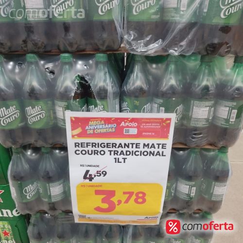 Refrigerante Mate Couro Pet 1 litro