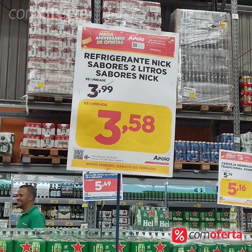 Refrigerante Nick Sabores 2L