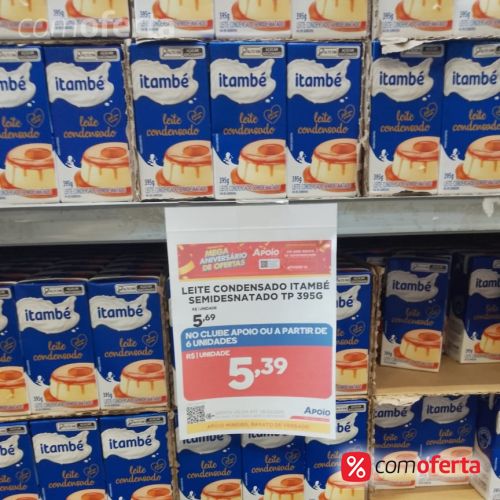 Leite Condensado Itambé Semidesnatado 395g