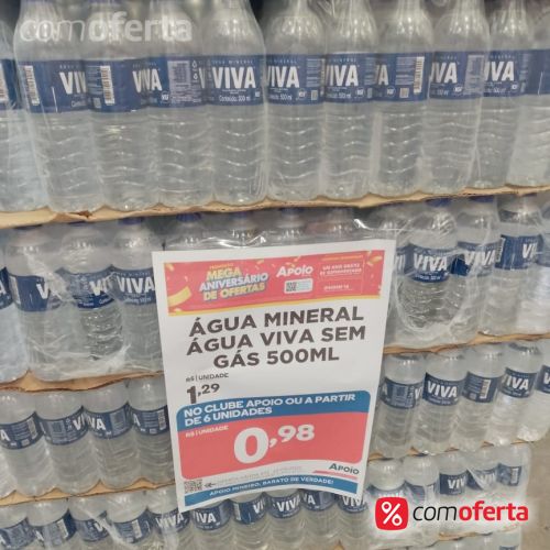 Água Mineral Viva - 500ml - Sem Gás