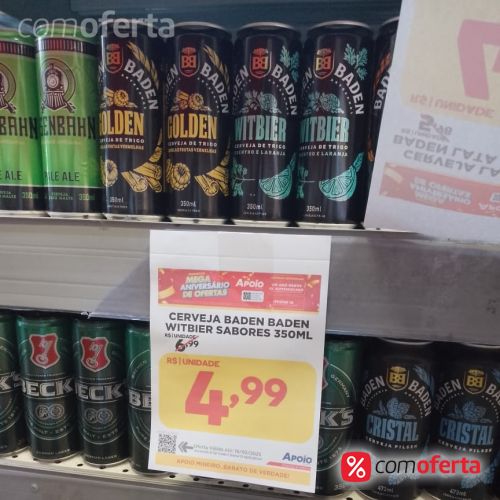 Cerveja Baden Baden Witbier 350ml