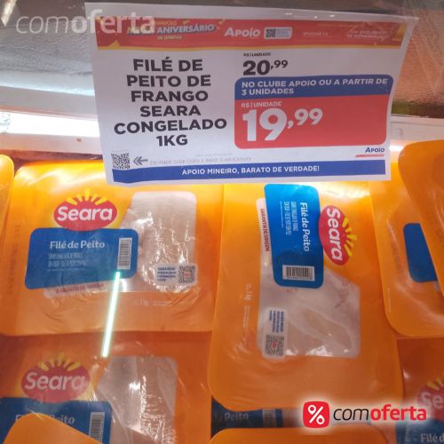 Filé de Peito de Frango Seara Kg