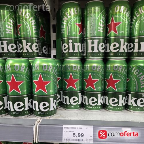 Cerveja Heineken 473ml - Latão