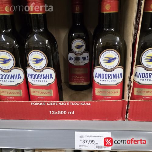 Azeite Português de Oliva Andorinha 500ml