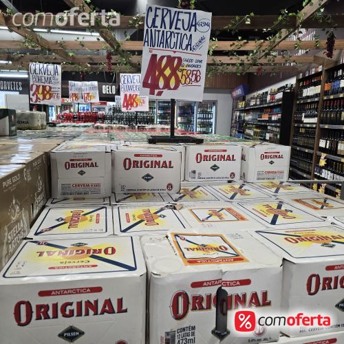 Cerveja Antarctica Original 473ml Latão