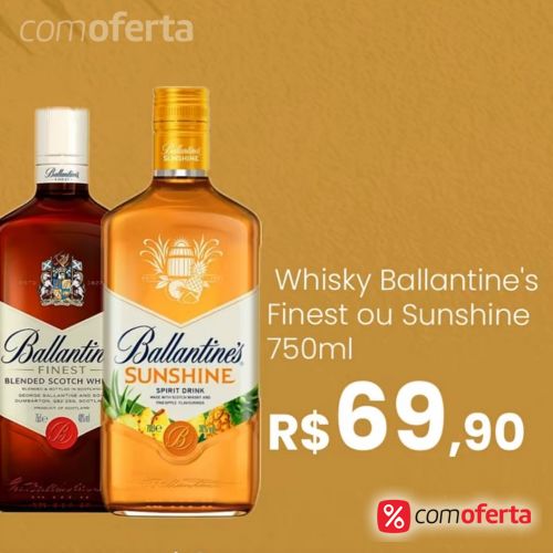 Whisky Ballantines Finest 8 anos 750ml