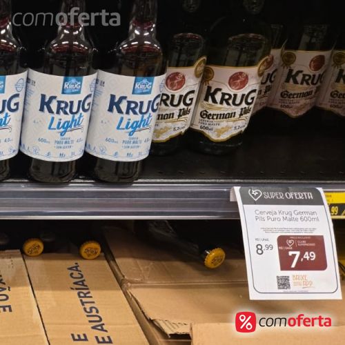 Cerveja Krug German Pils 600ml