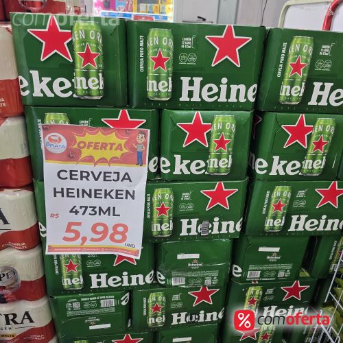 Cerveja Heineken 473ml - Latão