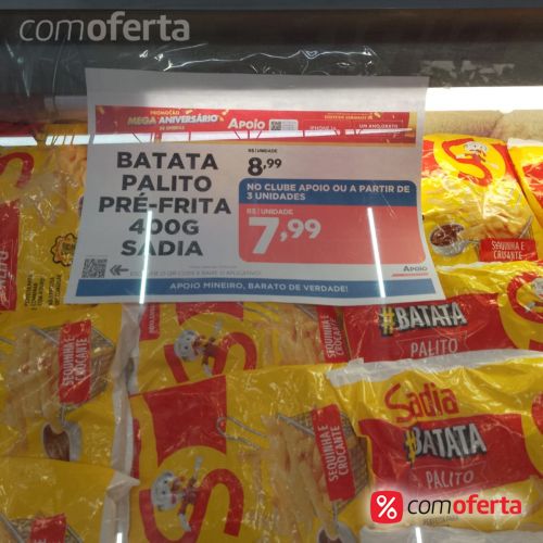 Batata Congelada Sadia 400g