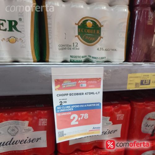 Cerveja Ecobier Puro Malte 473ml - Latão