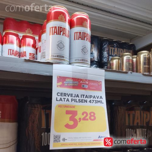 Cerveja Itaipava 100% Malte 473ml - Latão