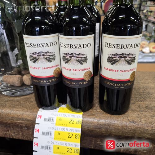 Vinho Chileno Concha Y Toro Reservado 750ml