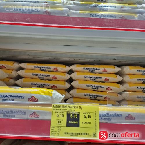 Farinha de Mandioca Branca Anchieta -1Kg