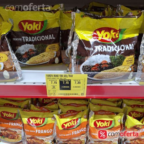 Farofa de Mandioca Pronta Yoki - 400g