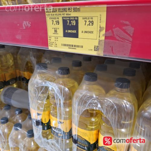 Óleo De Soja Veleiro 900ml