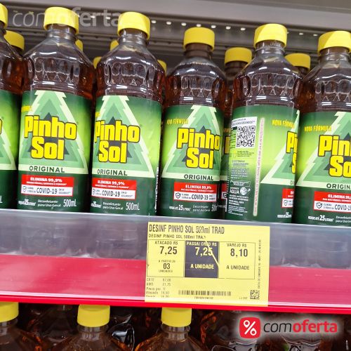 Desinfetante Pinho Sol 500ml