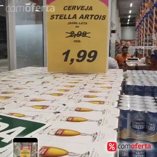 Cerveja Stella Artois Lata 269ml
