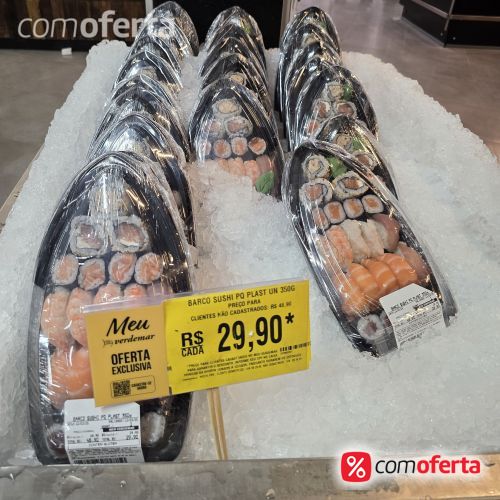 Sushi (verificar a composição e quantidade)