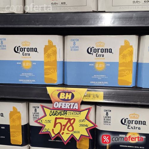 Cerveja Corona Cero - Zero Álcool 350ml